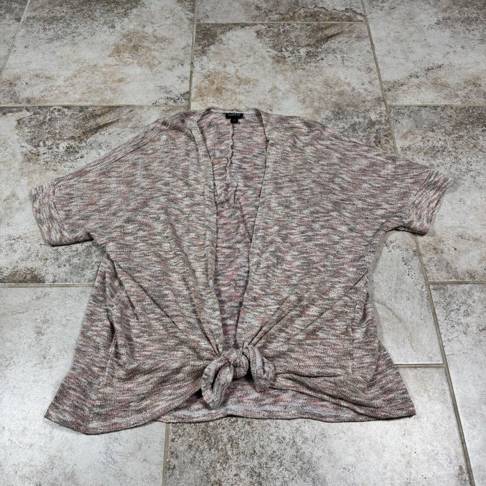 Torrid Multi Space Dye Hacci & Lurex Doleman Cardigan Sweater Womens 3 Cover Up